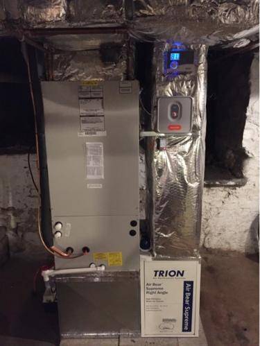 Basement Air handler