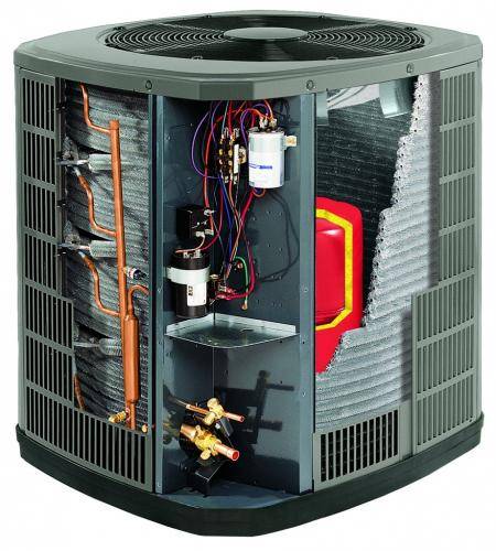 American Std Condenser cutaway