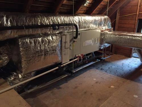 Attic air handler